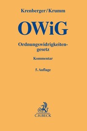 Ordnungswidrigkeitengesetz/OWiG