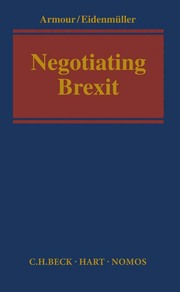 Negotiating Brexit - Cover