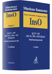 Münchener Kommentar zur Insolvenzordnung (InsO) 3 - Cover