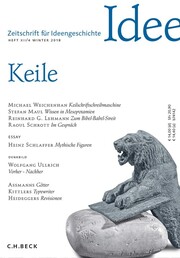 Zeitschrift für Ideengeschichte Heft XII/4 Winter 2018