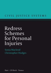 Redress Schemes for Personal Injuries