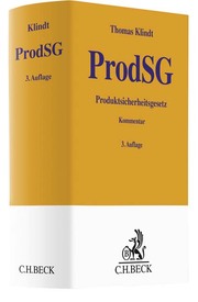 Produktsicherheitsgesetz ProdSG - Cover