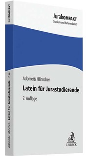 Latein für Jurastudierende - Cover