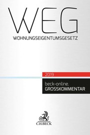 WEG/Wohnungseigentumsgesetz - Cover