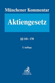 Münchener Kommentar zum Aktiengesetz/AktG 3