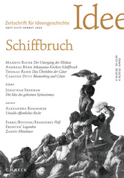 Zeitschrift für Ideengeschichte Heft XIV/3 Herbst 2020 - Cover