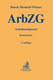ArbZG/Arbeitszeitgesetz