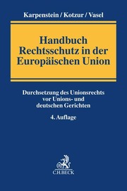 Handbuch Rechtsschutz in der Europäischen Union - Cover