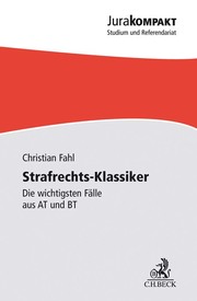 Strafrechts-Klassiker - Cover