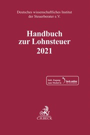 Handbuch zur Lohnsteuer 2021