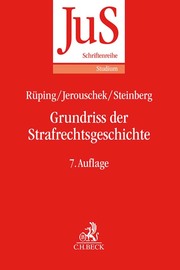 Grundriss der Strafrechtsgeschichte - Cover