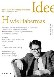 Zeitschrift für Ideengeschichte Heft XV/3 Herbst 2021 - Cover
