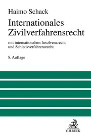 Internationales Zivilverfahrensrecht - Cover