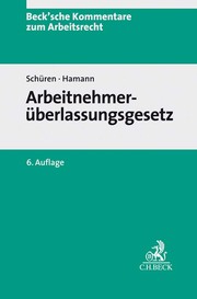 Arbeitnehmerüberlassungsgesetz/AÜG - Cover