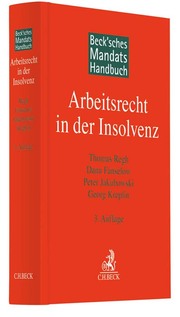 Beck'sches Mandatshandbuch: Arbeitsrecht in der Insolvenz - Cover