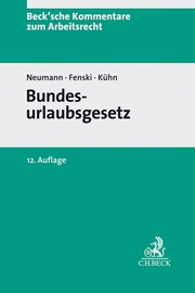 Bundesurlaubsgesetz - Cover