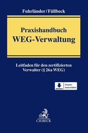 Praxishandbuch WEG-Verwaltung - Cover