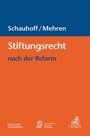 Stiftungsrecht nach der Reform - Cover