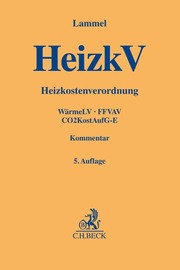 HeizkV/Heizkostenverordnung - Cover