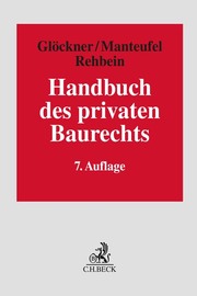 Handbuch des privaten Baurechts