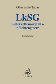Lieferkettensorgfaltspflichtengesetz/LkSG