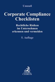 Corporate Compliance Checklisten - Cover