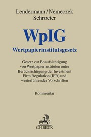 WplG/Wertpapierinstitutsgesetz