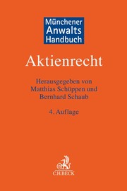 Münchener Anwaltshandbuch Aktienrecht - Cover