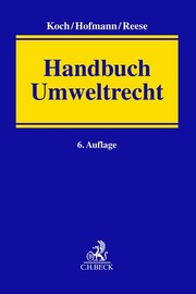 Handbuch Umweltrecht - Cover