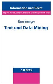 Text und Data Mining - Cover