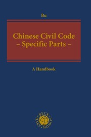 Chinese Civil Code - The Specific Parts - - Cover