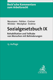 Sozialgesetzbuch IX - Cover