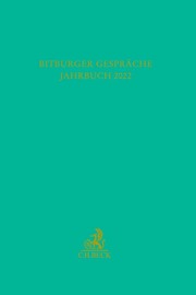 Bitburger Gespräche Jahrbuch 2022