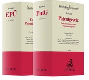 Bundle: Patentgesetz/PatG + Europäisches Patentübereinkommen/EPÜ