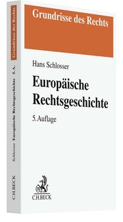 Europäische Rechtsgeschichte - Cover