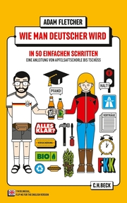 Wie man Deutscher wird in 50 einfachen Schritten/How to be German in 50 easy steps - Cover