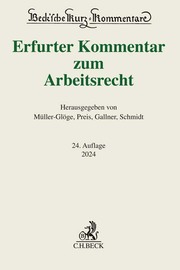 Erfurter Kommentar zum Arbeitsrecht - Cover