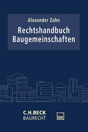 Rechtshandbuch Baugemeinschaften