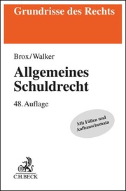 Allgemeines Schuldrecht - Cover