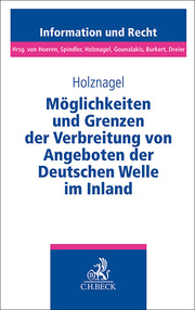 Möglichkeiten und Grenzen der Verbreitung von Angeboten der Deutschen Welle im Inland - Cover