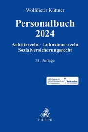 Personalbuch 2024 - Cover
