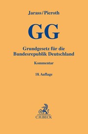 Grundgesetz für die Bundesrepublik Deutschland (GG) - Cover