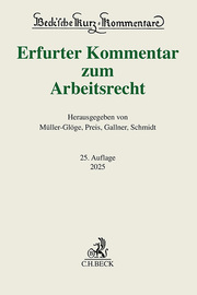 Erfurter Kommentar zum Arbeitsrecht - Cover