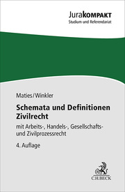 Schemata und Definitionen Zivilrecht - Cover
