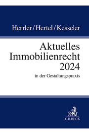 Aktuelles Immobilienrecht 2024 - Cover