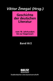 Geschichte der deutschen Literatur Band III/2