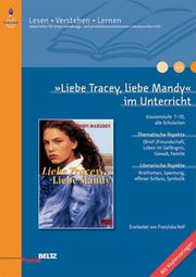 'Liebe Tracey, liebe Mandy' im Unterricht - Cover