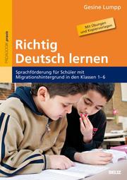 Richtig Deutsch lernen - Cover
