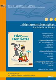 'Hier kommt Henriette Schulhündin im Einsatz' im Unterricht