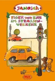 Tiger und Bär im Straßenverkehr